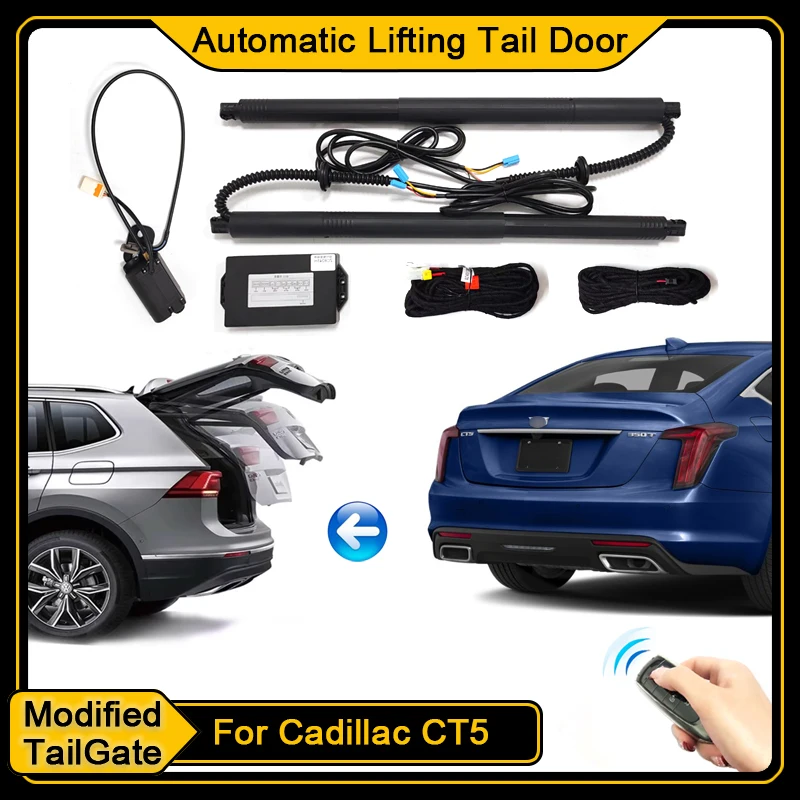 

For Cadillac CT5 2019~2024 Car Electric Tailgate Tail Gate Strut Vehicle Power Rear Door Lift System Kit for Trunk