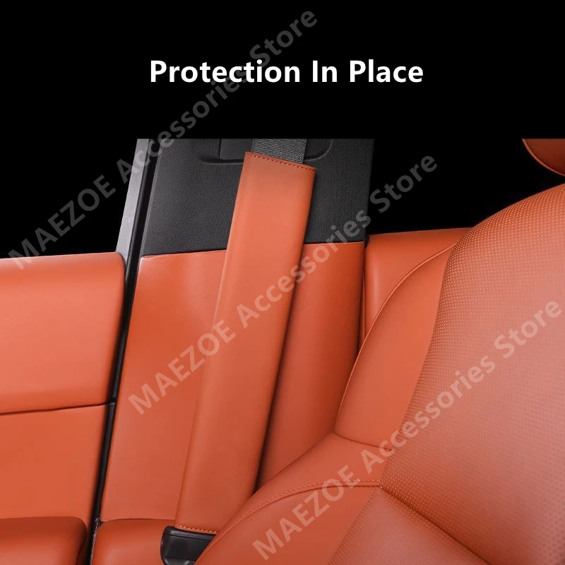 For LI AUTO LIXIANG L6/L7/L8/L9 Seat Belt Protective Cover,Car Interior Decoration Modification Accessories Refit