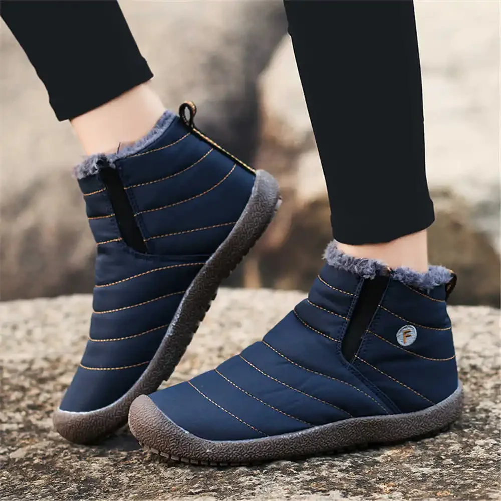 Elastische Spitze ohne Riemen brauner Stiefel für Frauen Kurz stiefel Damenschuhe Long Barrel Sneakers Sport Sneachers super gemütlich