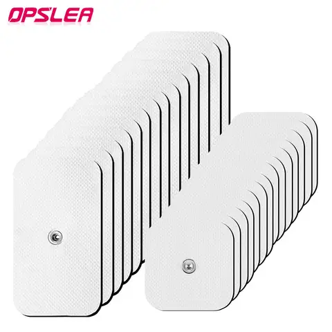 10/20PCS Electrode Pads เจลสําหรับ TENS การฝังเข็มกายภาพบําบัดเครื่อง Slimming PULSE EMS เครื่องกระตุ้นกล้ามเนื้อนวดสติกเกอร์