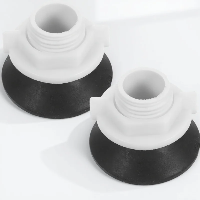 

2Pcs Durable Plastic Toilet Tank Plug Replacement Airtight Caps for Water Tanks Pools Fish Tanks Bathroom Accessories