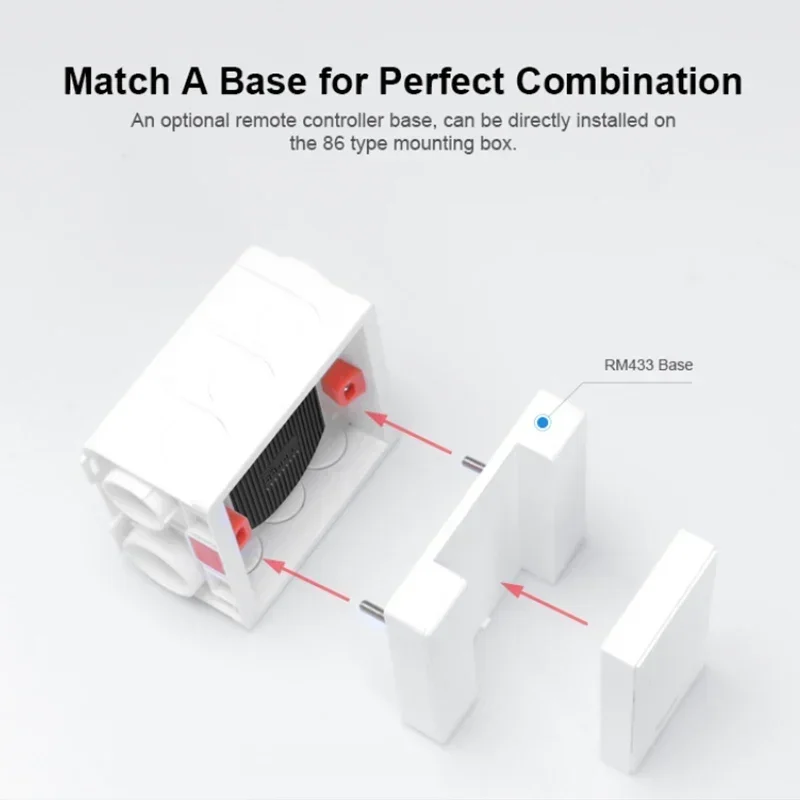 SONOFF D1 Smart Light Dimmer 433Mhz RF Switch Light Brightness Adjustable with Remote EWeLink Voice Control Google Home Alexa