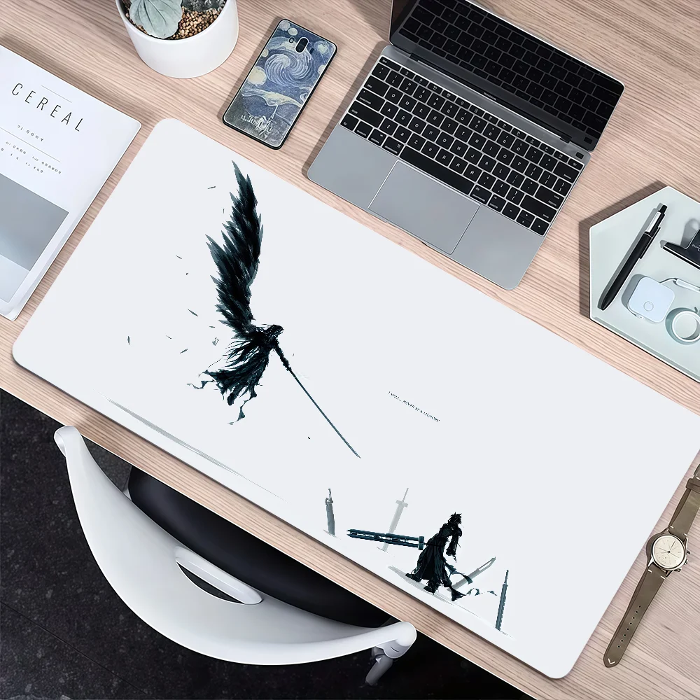 

F-Final Fantasy VII Rebirth Game Mouse Pad Non-slip Thickened MousePad Large Writing Lockedge Gaming Cushion Office Student