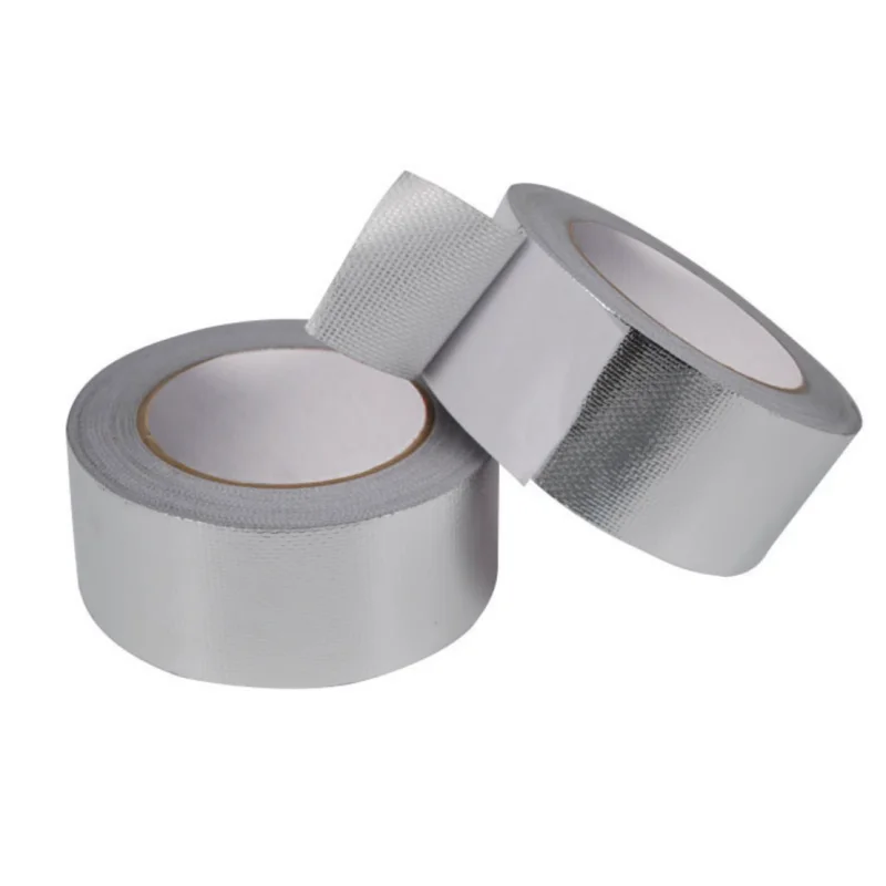 Temperature Resistance Aluminum Foil Tape Kitchen Pipe Repair Tape Waterproof stickers for kitchen stove and sink