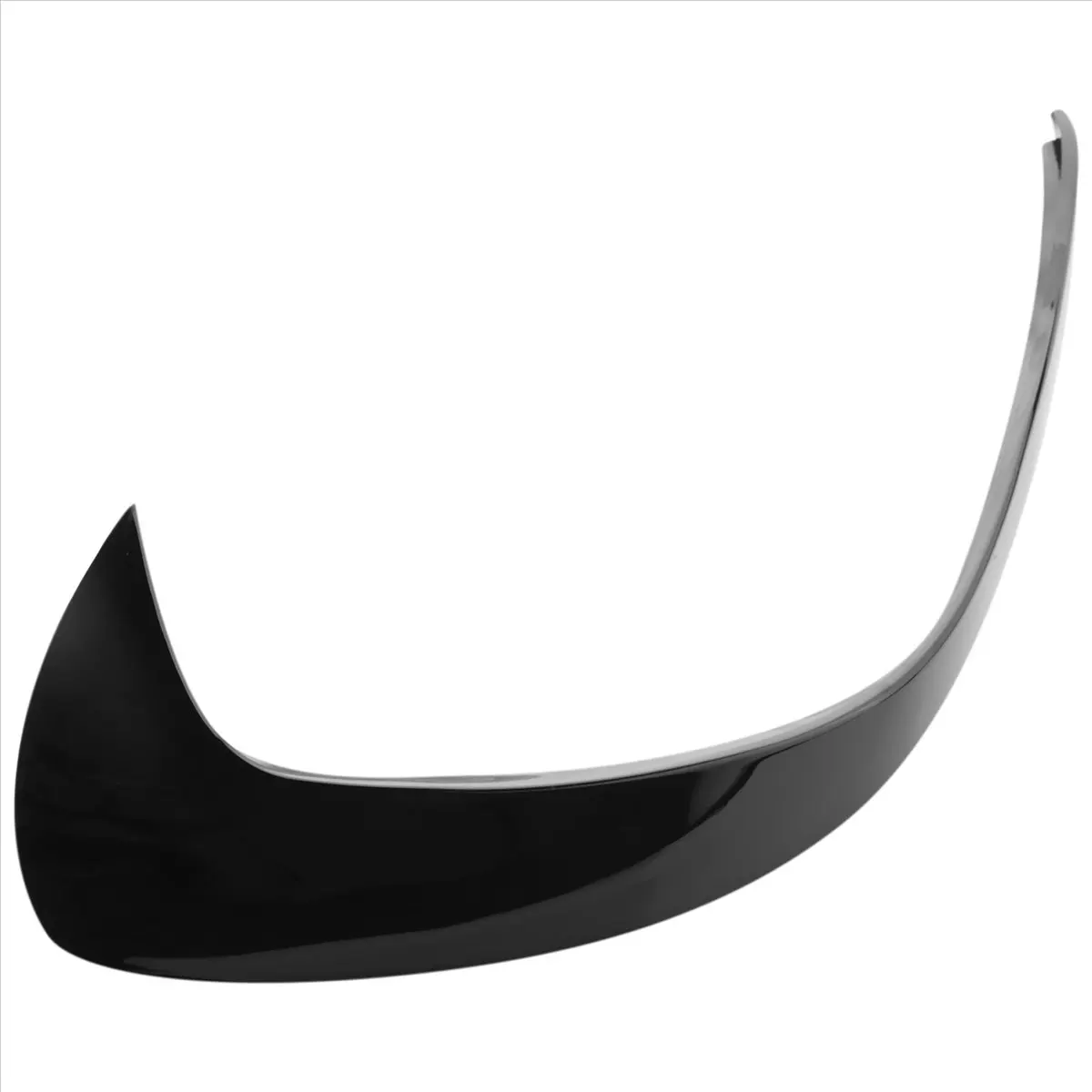 #67H 1Pair Bumper Air Knife Splitter Spoiler Trim for A Class W176 16-18,Front Bumper Splitter Spoilers,(plastic)