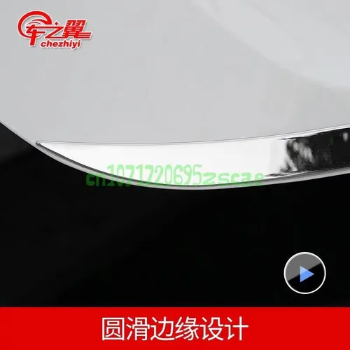 Imagen 2 del producto 2012-2016-2018-2019 para Hyundai Elantra puerta trasera cubierta de maletero embellecedor puerta trasera guarnición moldura tira accesorios de coche