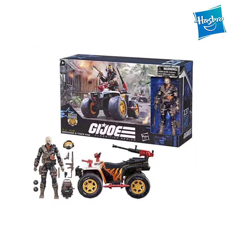 Hasbro G.I. Modèle de figurine d'action Tiger Force Wreckage et Tiger Paw RL, série classée Joe, jouet cadeau pour enfant, périphérique cancers