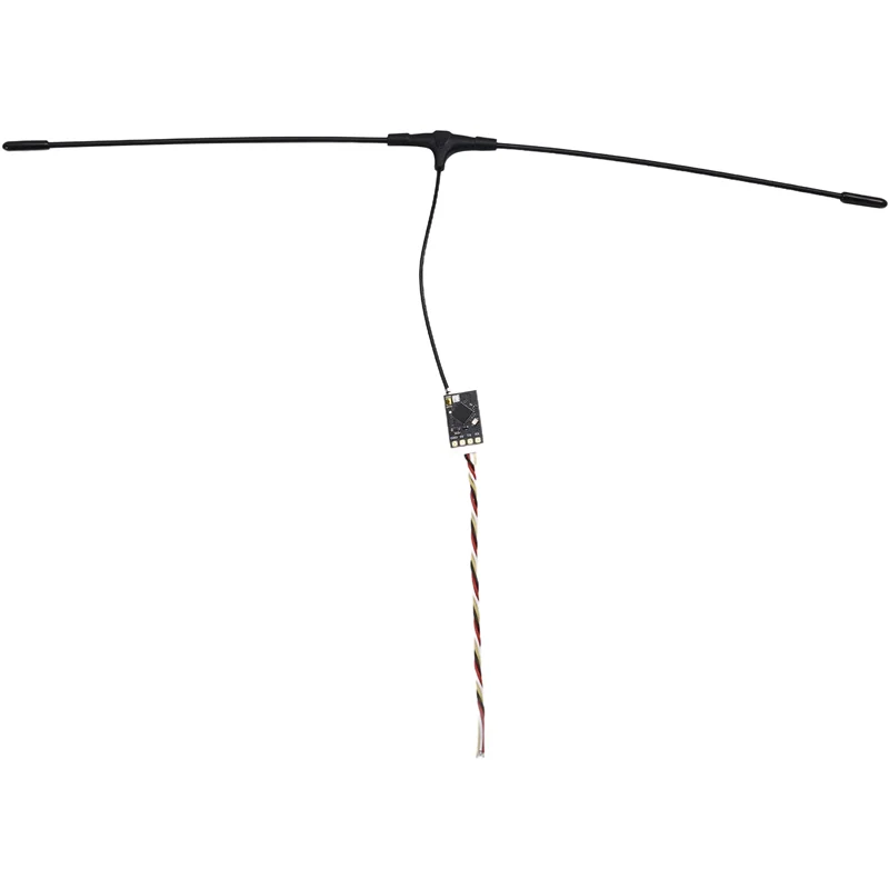 AY14 -433Mhz Expresslrs Empfänger 100Mw ESP32+SX1276+TCXO mit T-Typ-Antenne für RC Racing Drone