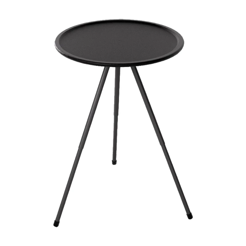 U55D Camping Table Foldable Round Easy Carry For Picnics Beach Parties Travel