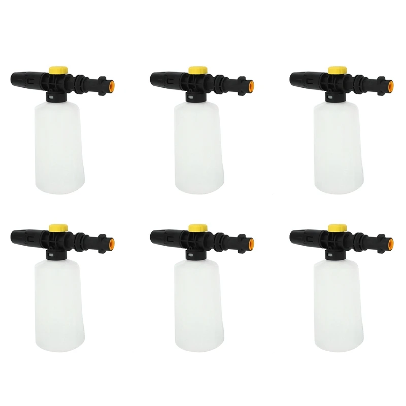 6X Snow Foam Lance For Karcher K2 - K7 High Pressure Foam Gun Cannon All Plastic Foamer Nozzle Car Washer Soap Sprayer