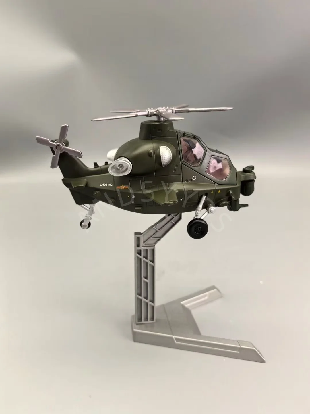 

Q-version Of Wu Zhi-10 Fighter Static Model Kits Assembly Model Building plane toy For Adults Hobby Q Versin Fighter Aircraft