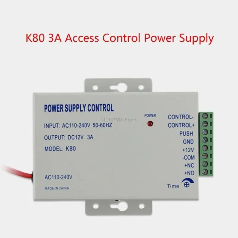 Power Supply Control for DC 12V 3A for Building Intercom Camera Door Access Syst