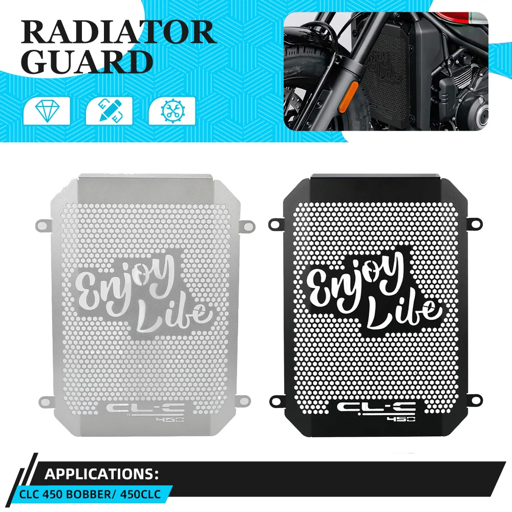 

FOR CFMOTO CLC 450 Bobber 450CL-C 2023-2024-2025 Motorcycle Accessories Radiator Grille Guard Protector Cover 450 CL-C