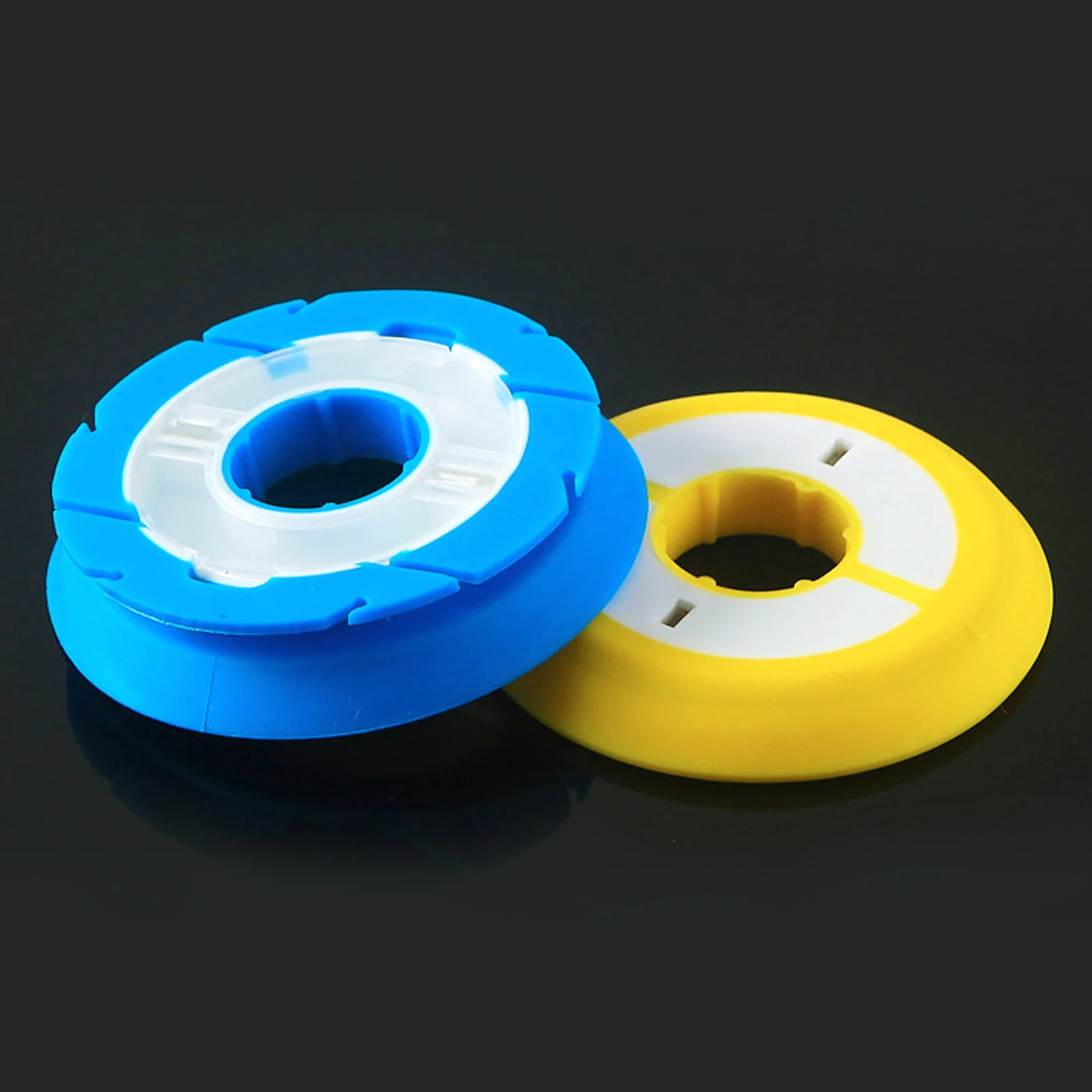 Fishing Line Rig Winders Silicone Spool Storage Box Storage Holder 10.5/15g 60/70mm Silicone Rig Winders High Quality