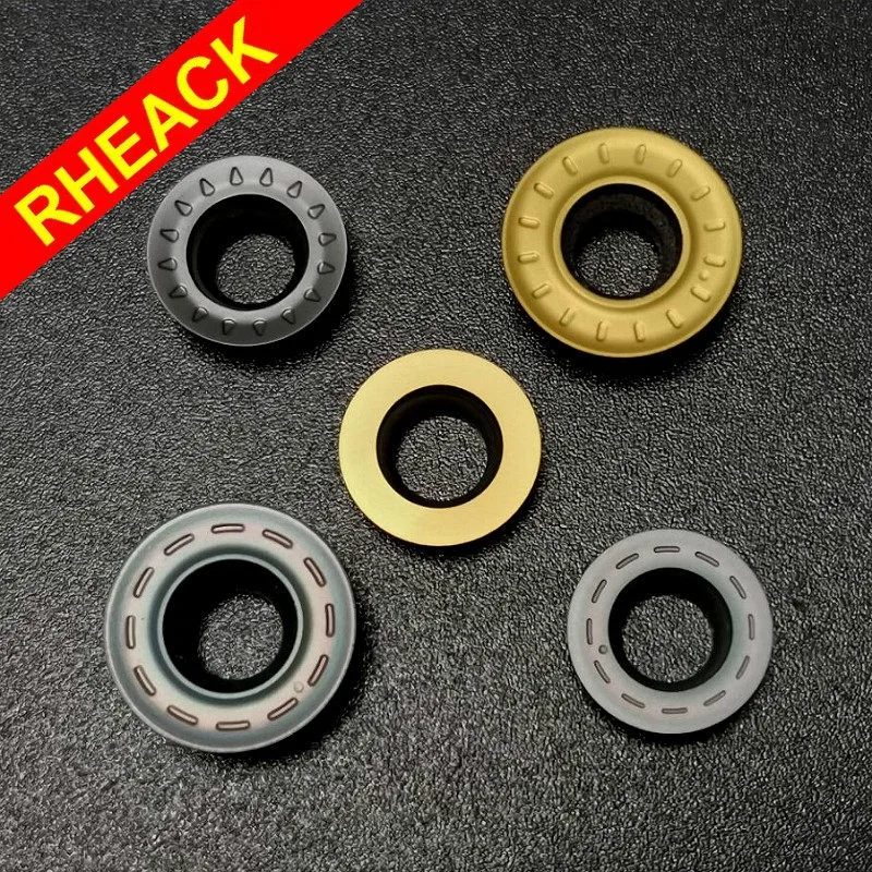 (10 pieces) circular CNC milling insert RPMW/RPMT08T2/10T3/1003/1204MOE-JS/TT round cutter head