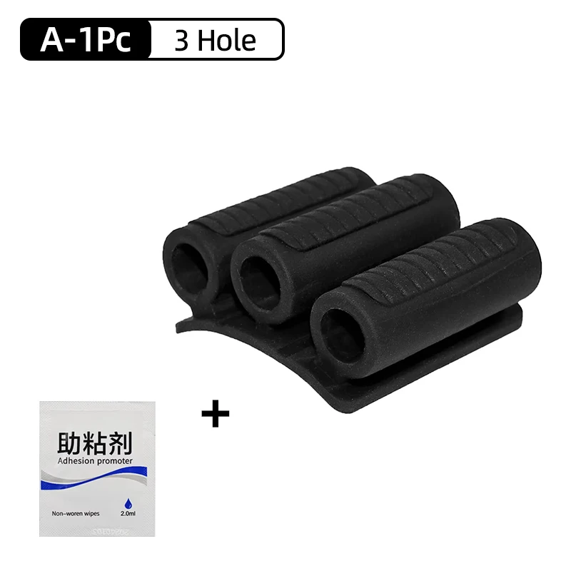 Magnetic Bit Holder 3/4 Holes Screwdriver Bit Holder Drill Bit Stand Storage Case with 3M Adhesive Tape Power Tools Accessories