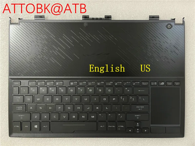 English/Russian/Arabic Laptop Keyboard For ASUS  ROG Zephyrus S  GX531 GX531GS GM531 GM531GM GX531GW keyboard with backlight