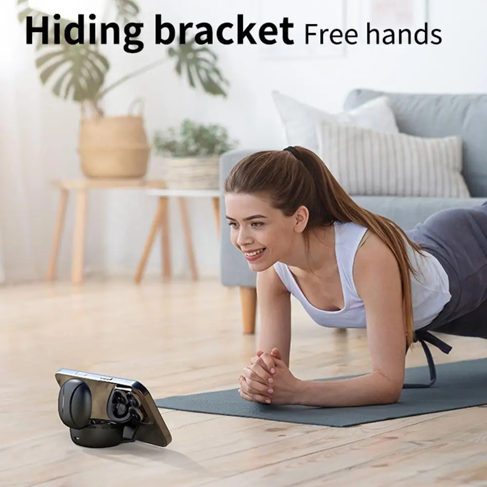 Rechargeable Bluetooth Wireless Page Turner Clicker Controller Smart Ring Remote Control Phone Holder Kit For Selfie Video