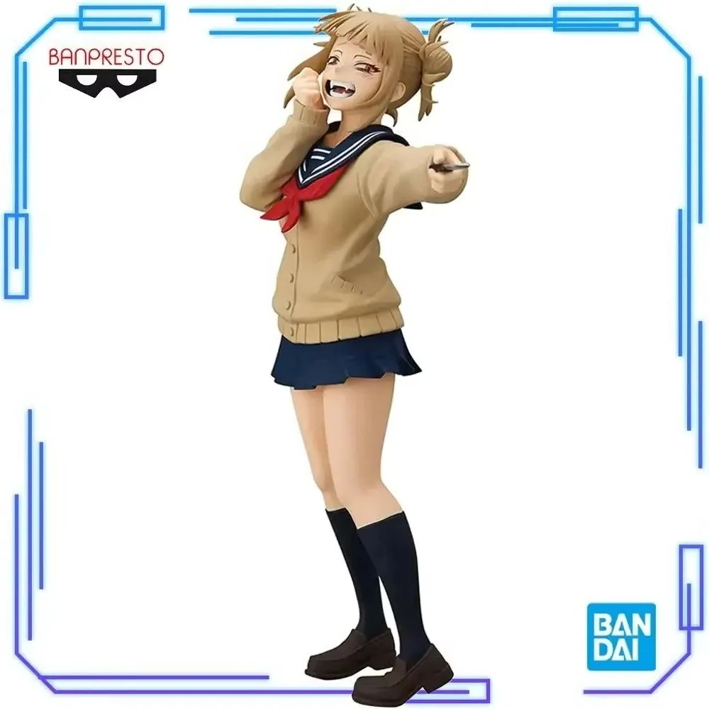 

In Stock Bandai Original Genuine Banpresto Glitter&Glamours My Hero Academia Toga Himiko 22cm Collections Model Anime Toy Figure