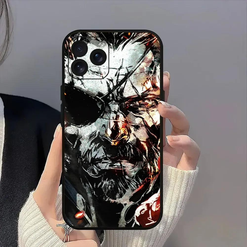 Game Metal Gear Solid Delta Snake Eater MGS Phone Case For iPhone 8 14 15 13 12 11 Mini X Xr XS Pro MAX Plus Shell