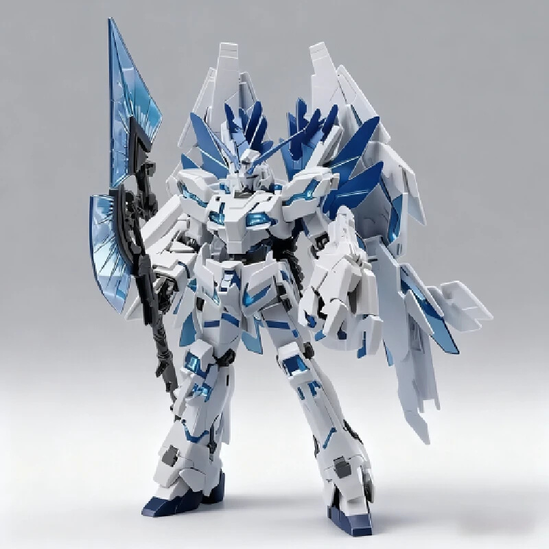 Hg 1/144 Star Motion Perfect Unicorn Rx-0  Assembly Model Kit  Action Figures Plastic Model Toys Collectible Model Surprise Gift