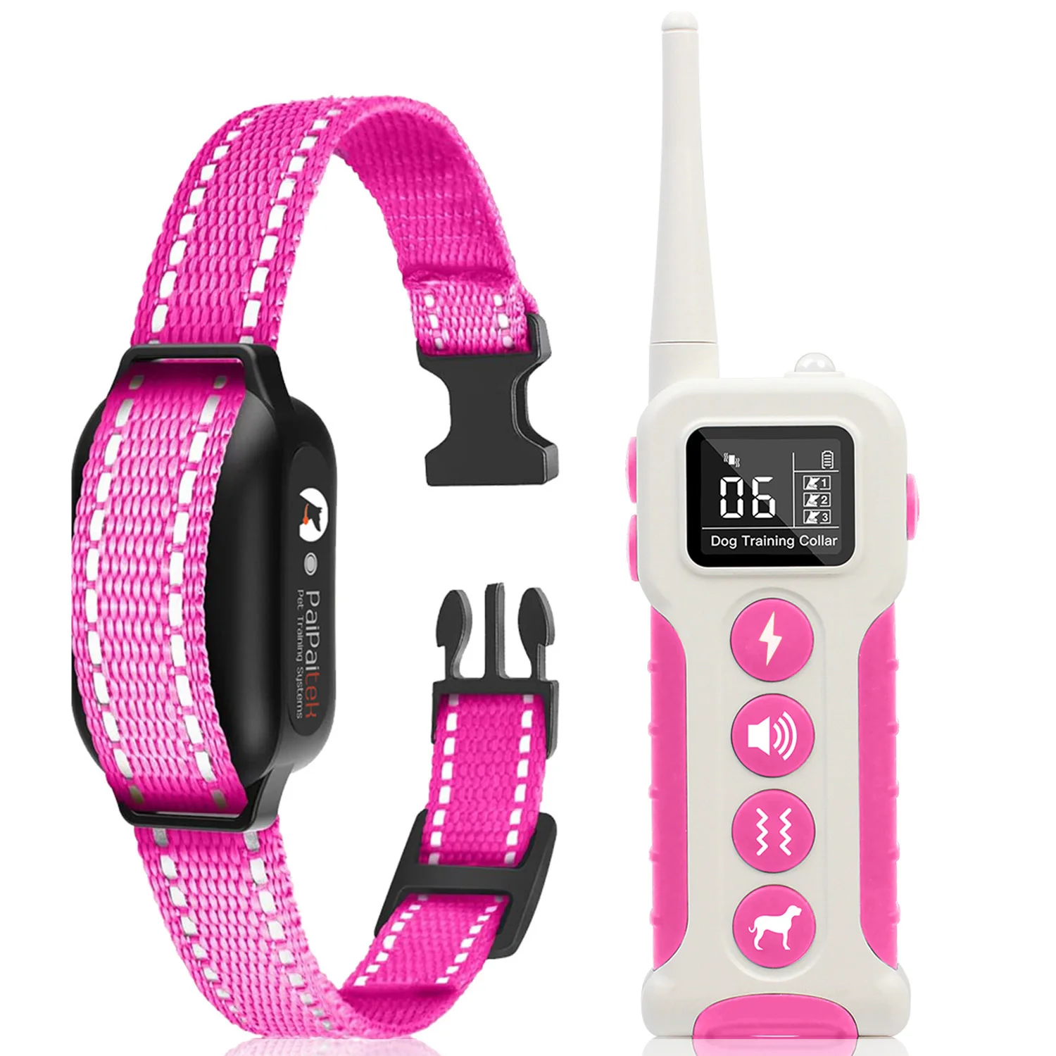 Electric Training Dog Collar and Remote Shock Dog Collar 3300FT Adjustable Fit