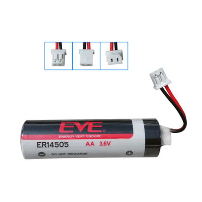 1pce  ER14505 3.6V Server Lithium Battery Non Rechargeable For  CNC Machine Memory Power Supply