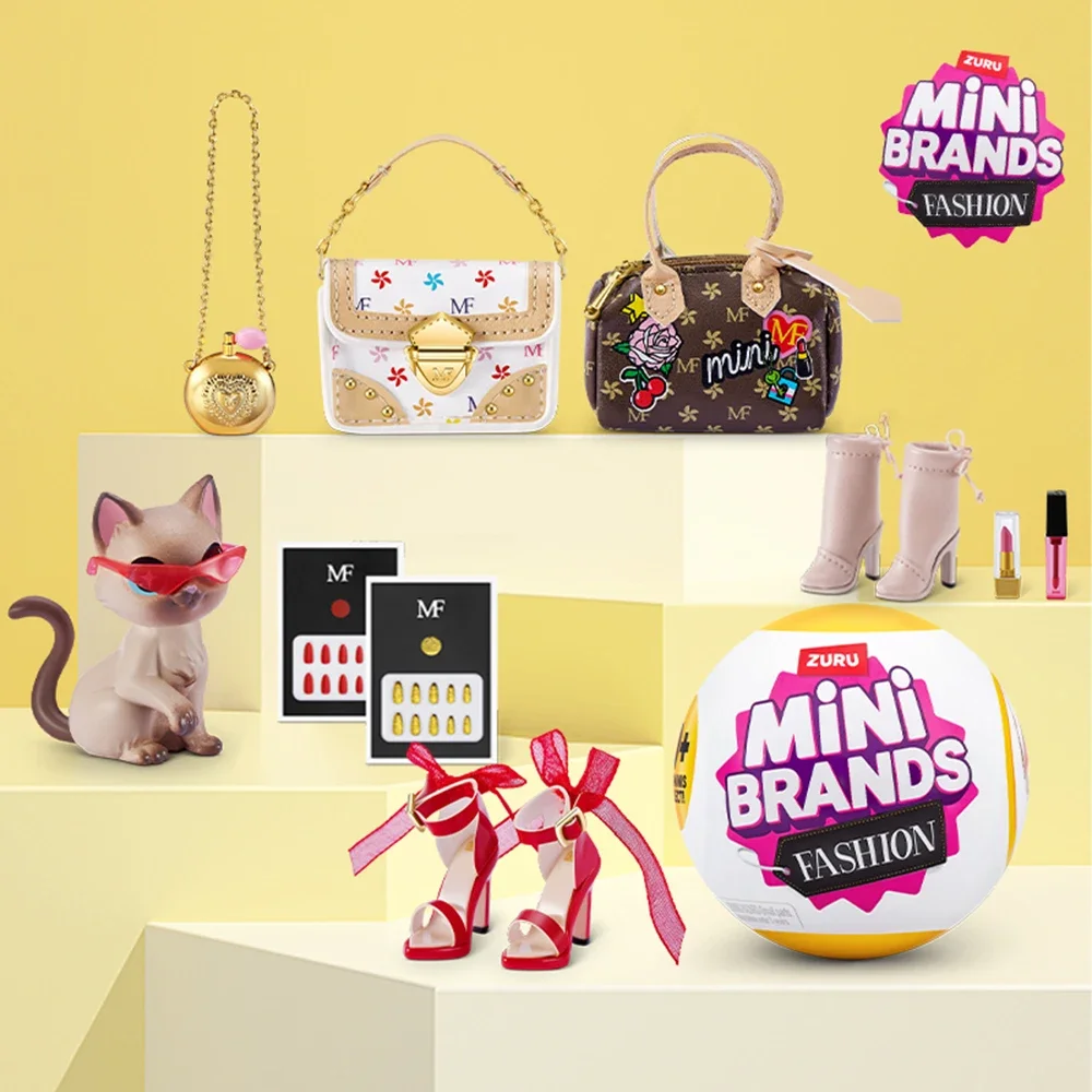 الماركات الصغيرة surpresa مودا ميني ماركاس brinquedo em miniatura brinquedos ميستيرو كايكا سيجا الأصلي باكوتي الحاضر brinquedo #2