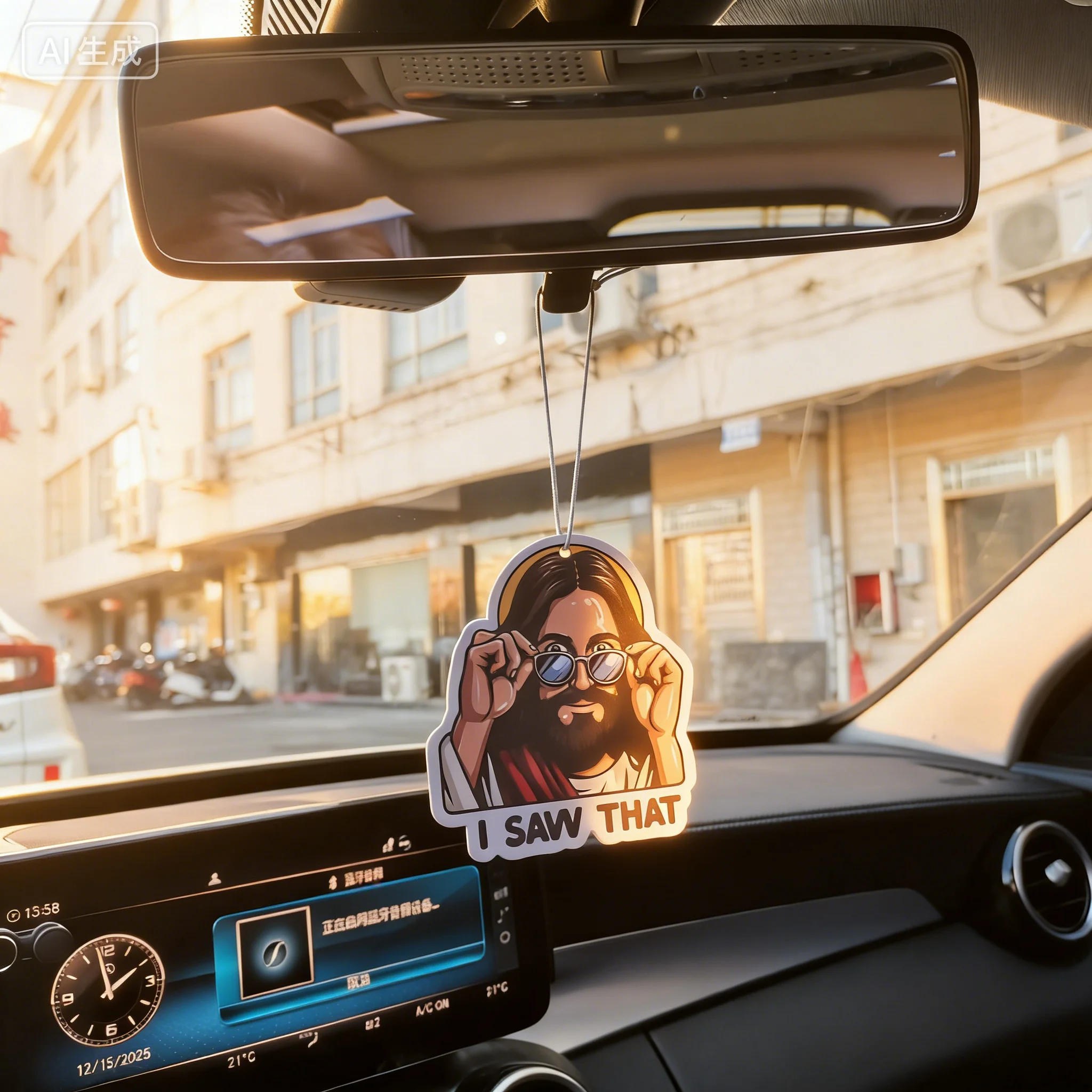 車用芳香剤 ドルデザイン 吊り下げ式バックミラー香水 香り付 - Car Accessories Juicy Couture のレビューと価格