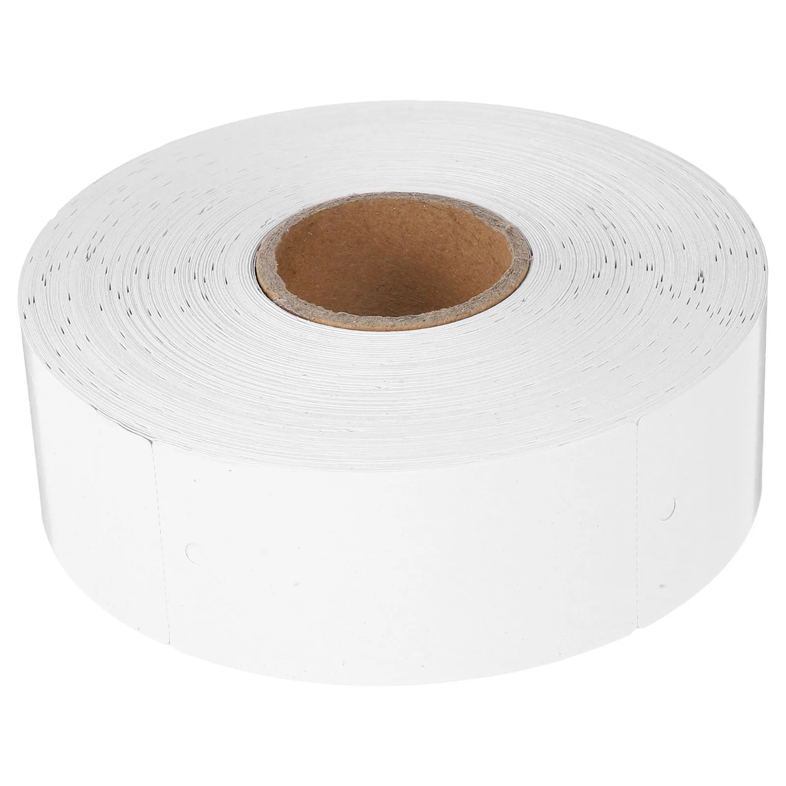 1 Roll 40X80Mm White Blank Hard Card Hanging Tags Diy Clothing Apparel Retailer Custom Blank Hangtags For Fashion Crafts, Paper
