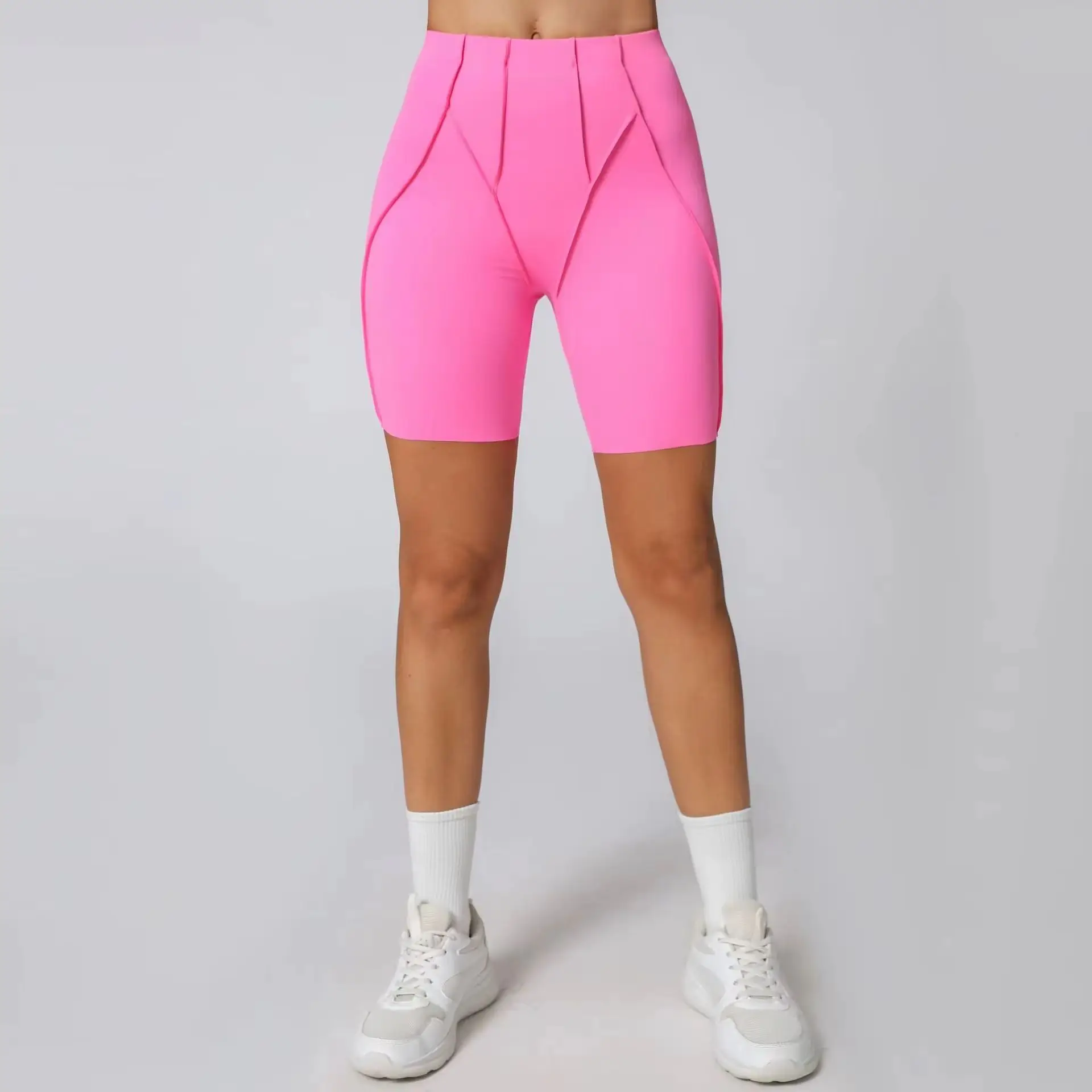 Woman Soft Yoga Pants Running Sports Pants Buttocks Lifting Gym Leggings Cycling Slim Fit Training Pants High Waist Yoga Pants