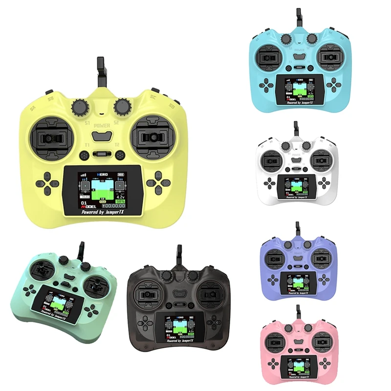 

Smart Remote Controller TX Color Screen Transmitter Hall Sensor Gimbals ELRS 2.4G 100Mw 12CH For FPV RC Drone