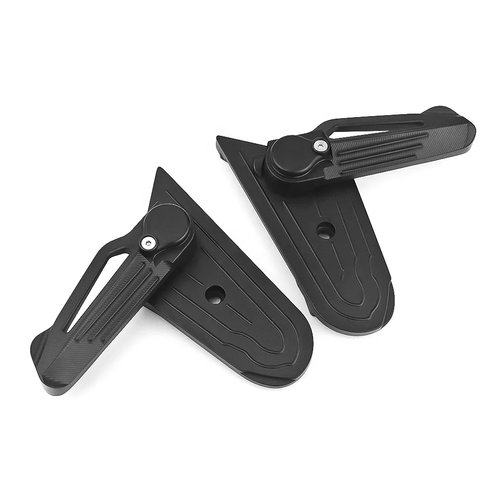 Motorcycle Footrest Pedal Rear Passenger Foldable Foot Steps Pegs Scooter Accessories for VESPA Sprint Primavera 150 2013-2023