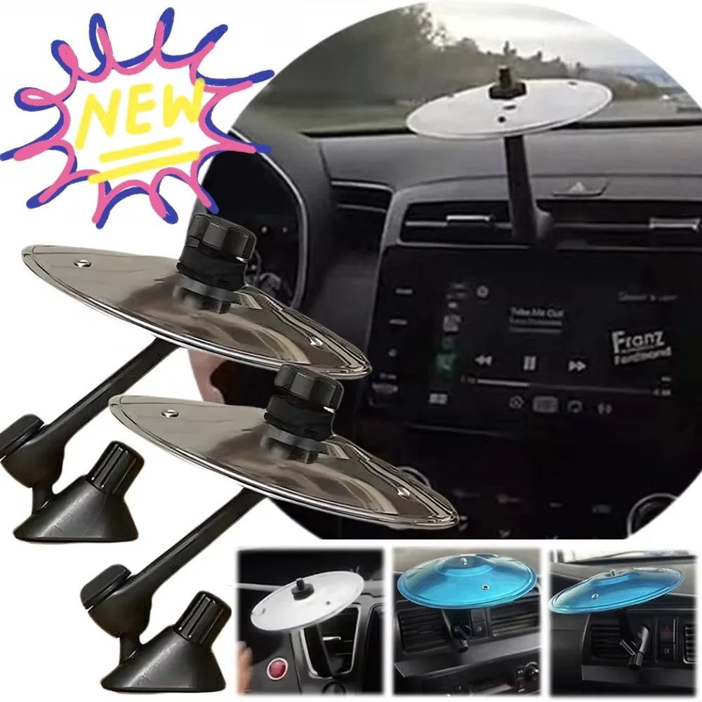 

1 PCS Car Crash Cymbal Car Drum Cymbal Air Vent Easy Clip-on Mini Cymbal For Music Lovers Suitable For All Types Of Vehicles