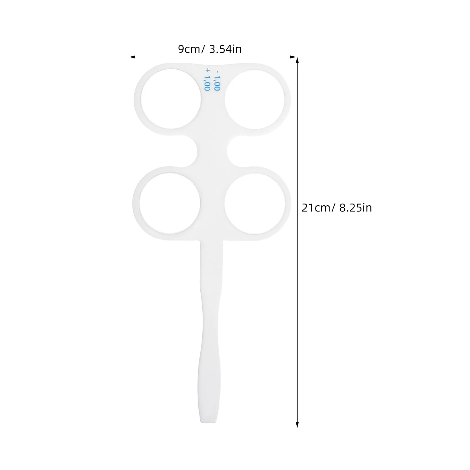 4Pcs Optometry Instrument Flippers 50 100 150 Vision Training Flipper Eye Coordination Optometry Supplies