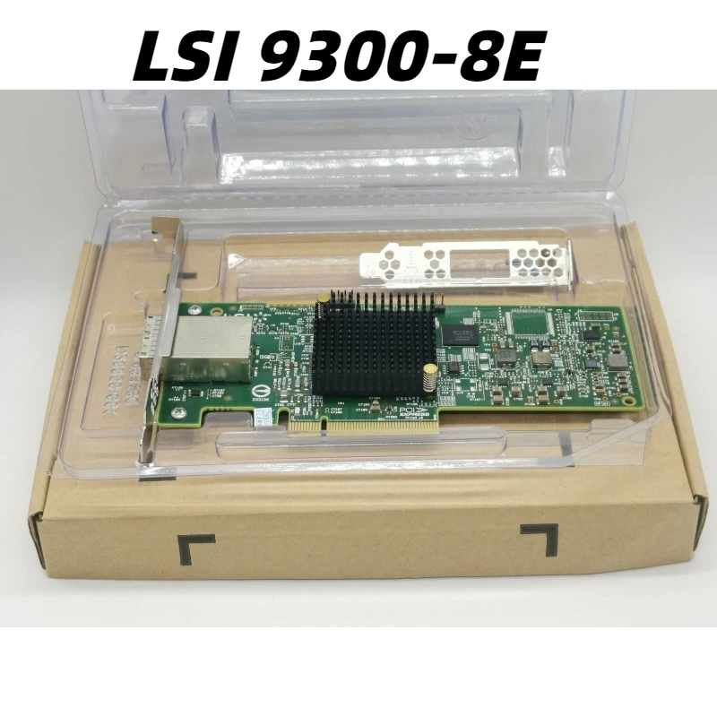 LSI 9300-8E 8-port 12Gb/s SAS SATA PCIe 3.0 HBA Controller IT Mode for Server Storage