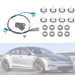 1016009-00-C For Tesla Model S Door Handle Upgrade Repair Kit Microswitch Harness Handle Paddle 1042845-00-B w/Door Panel Clips