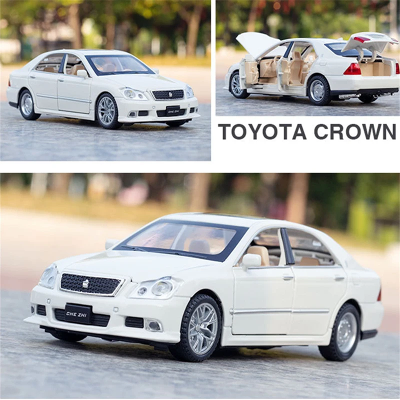 1:32 Metal Toyota Crown Diecast Car Model Gift