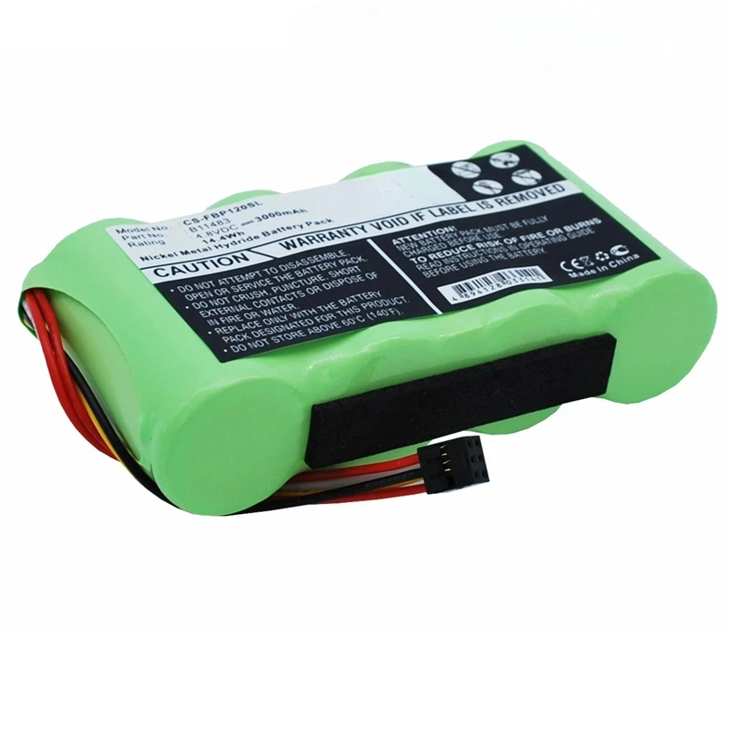 Survey,Test Battery  3000mAh B11483,BP120MH for Fluke 123, 123S ( Firmware Below V2),43 Power Quality Analyze,43B,Scopemeter 120