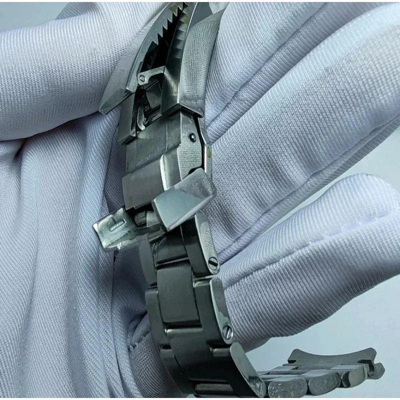 for Rolex Submariner Deepsea Daytona GMT watch strap bracelet 20mm glide lock micro adjust buckle stianless steel watchband 16mm