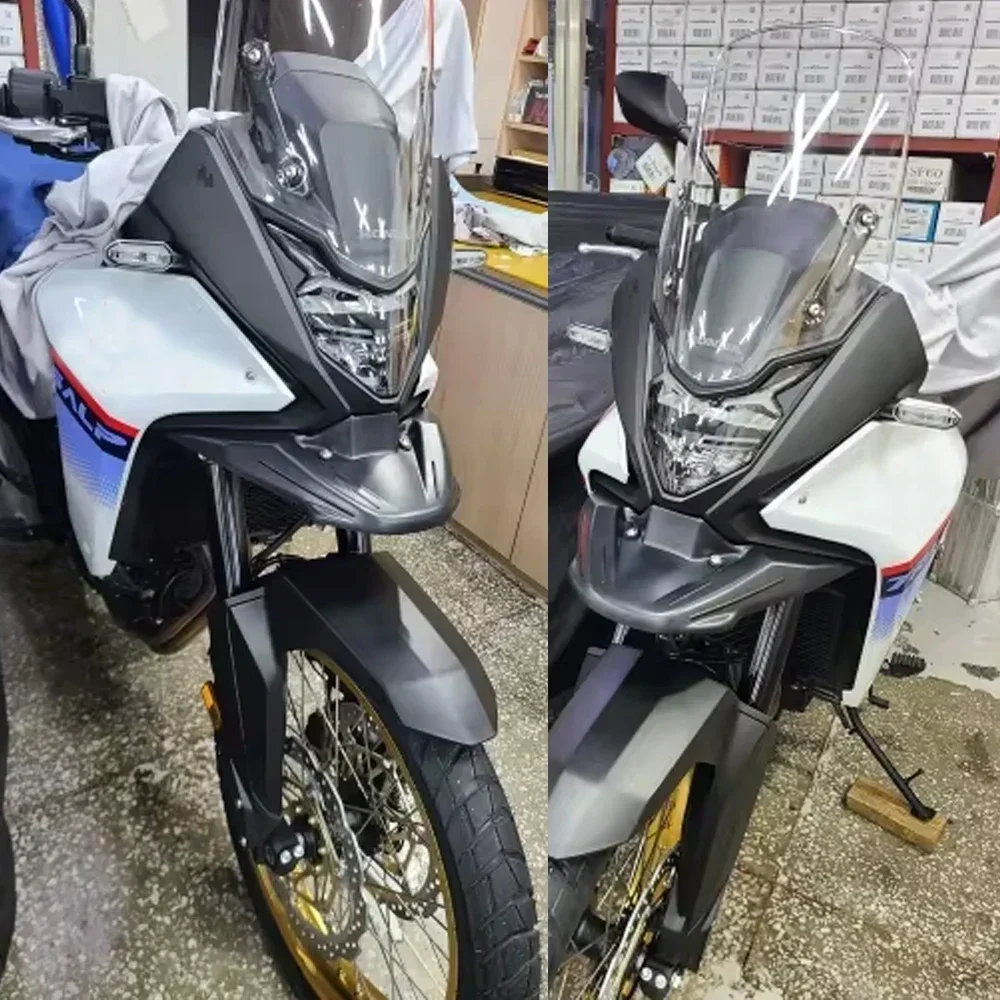 For Honda XL 750 Transalp 2023 2024 XL750 Beak Nose Fairing Front Fender Cowl Extension Wheel Cover Extender Motorcycle Part New