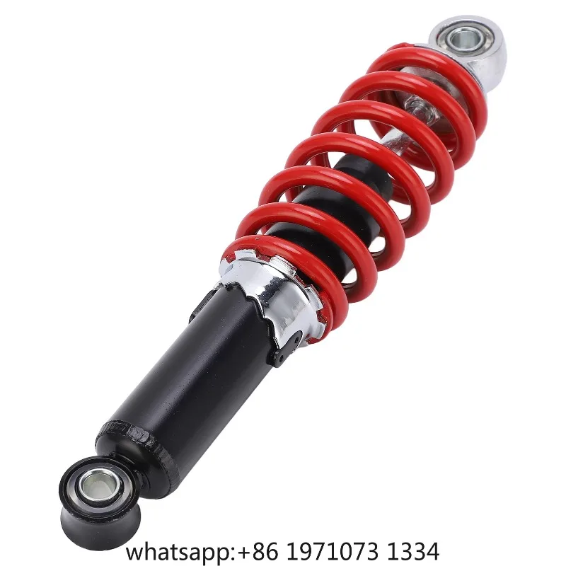 250mm Shock Absorber Shock Absorber 250mm/9.8in 5 Levels Adjustable Rear Steel Alloy Replacement for TaoTao 50cc‑125cc  Kart