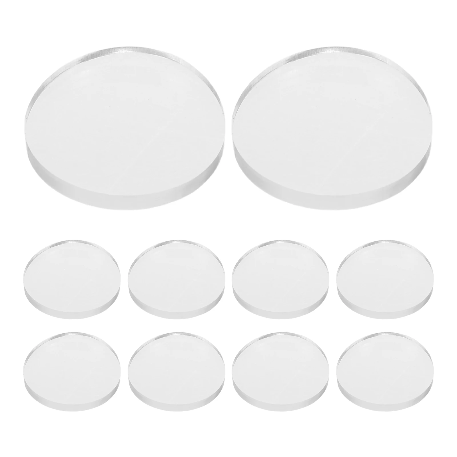 

120 Pcs Glass Anti-slip Spacer Bumper Dots Cabinet Door Transparent Anti-sliding Furniture Pads