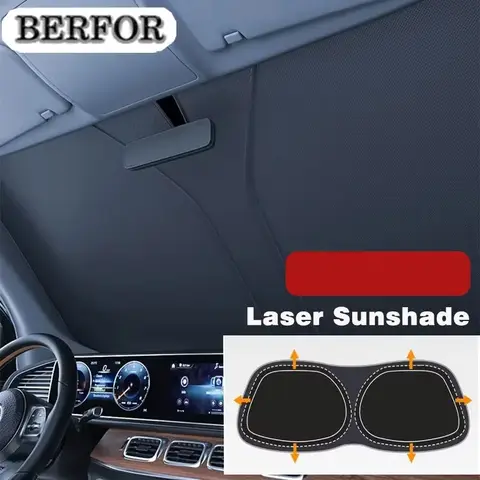 For Nissan Qashqai J12 2021~2025 2022 2023 2024  Car Sun Visor Front Windshield Sunshade Heat Insulation Summer Auto Accessories