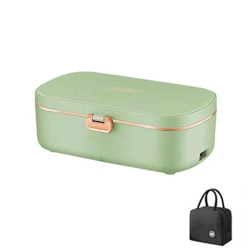 Office Thermal Lunch Boxes, Portable Electric Lunch Boxes, Water Free Heating Bento Box Stainless Steel Food Warmer