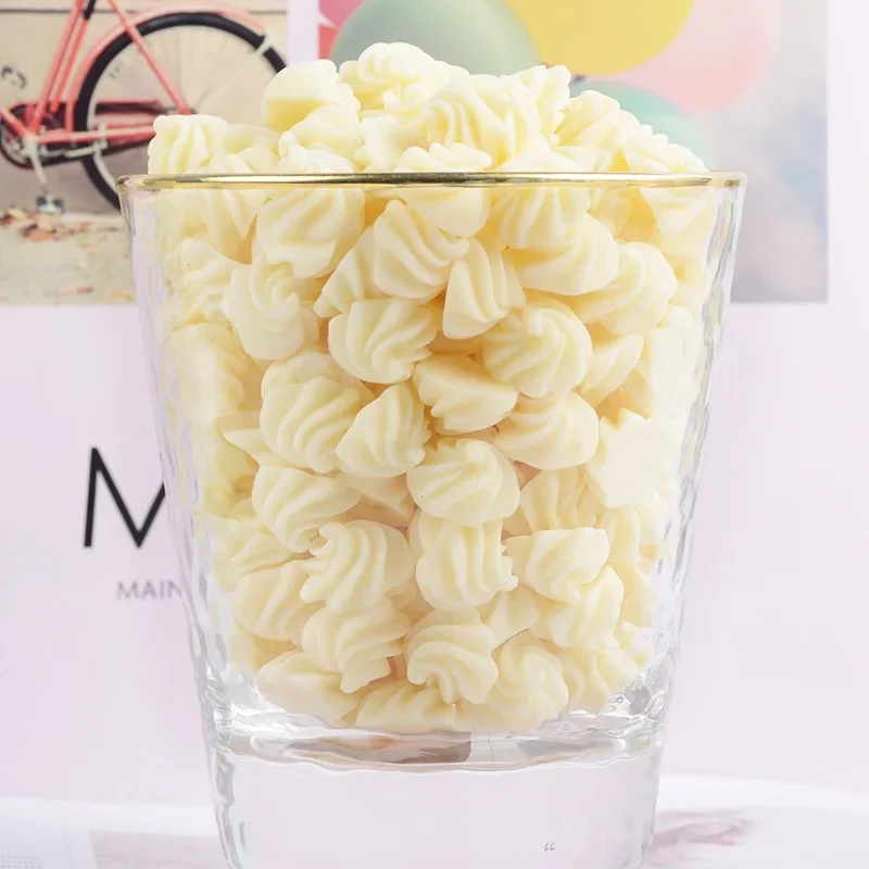 20 قطع الراتنج معكرون محاكاة كريم ميرينغ قطرة الغراء الهاتف المحمول قذيفة DIY بها بنفسك اكسسوارات كريم صندوق أدوات مكتب المواد #6