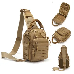 New Men Shoulder Bags Chest Bag Multifuncional Crossbody Bags Travel Sling Bag