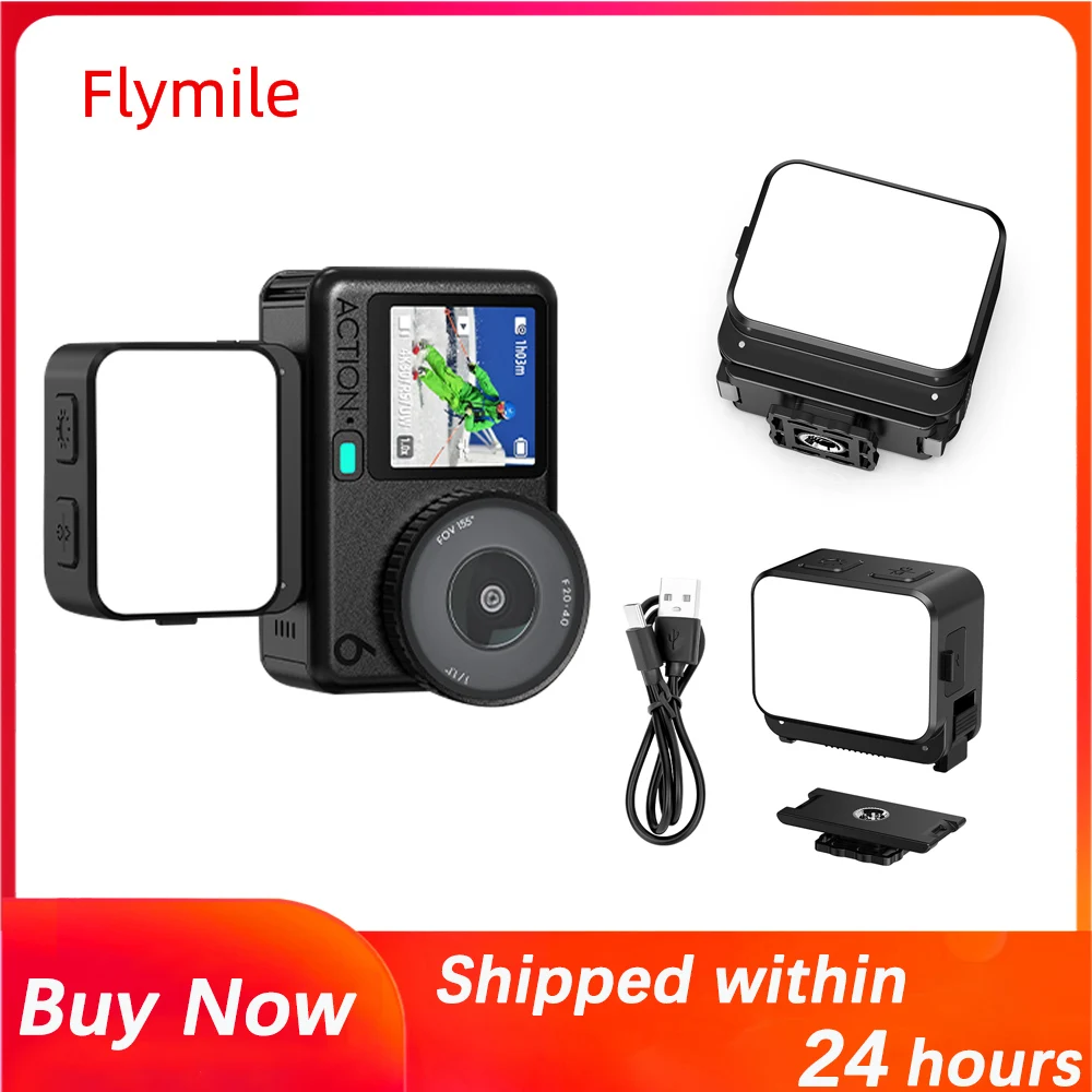 �y�Z�[�����zFlymile ���C�N�C�b�N�����[�X�t�B�����C�g�ADJI Osmo Action 6 VLOG �B�e�p�A�h�� IPX4�A3 �F���x & �����@�\�t��