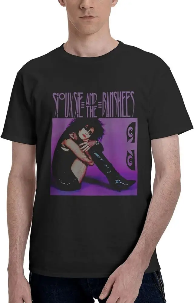 Siouxsie and The Banshees T Shirt Man's Summer O-Neck Tops Short Sve Tshirt Anime Graphic T-shirts for Men Clothing Women Tees Y