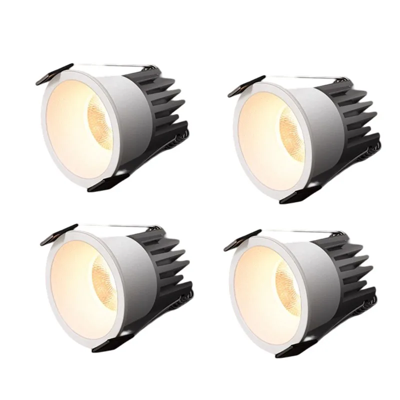 4Pcs Dimmable Reces…